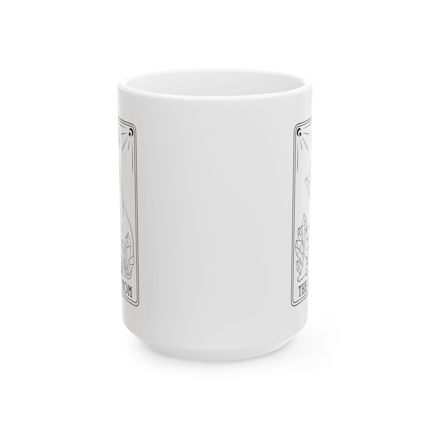 The Cat Mom Tarot Ceramic Mug, (11oz, 15oz)