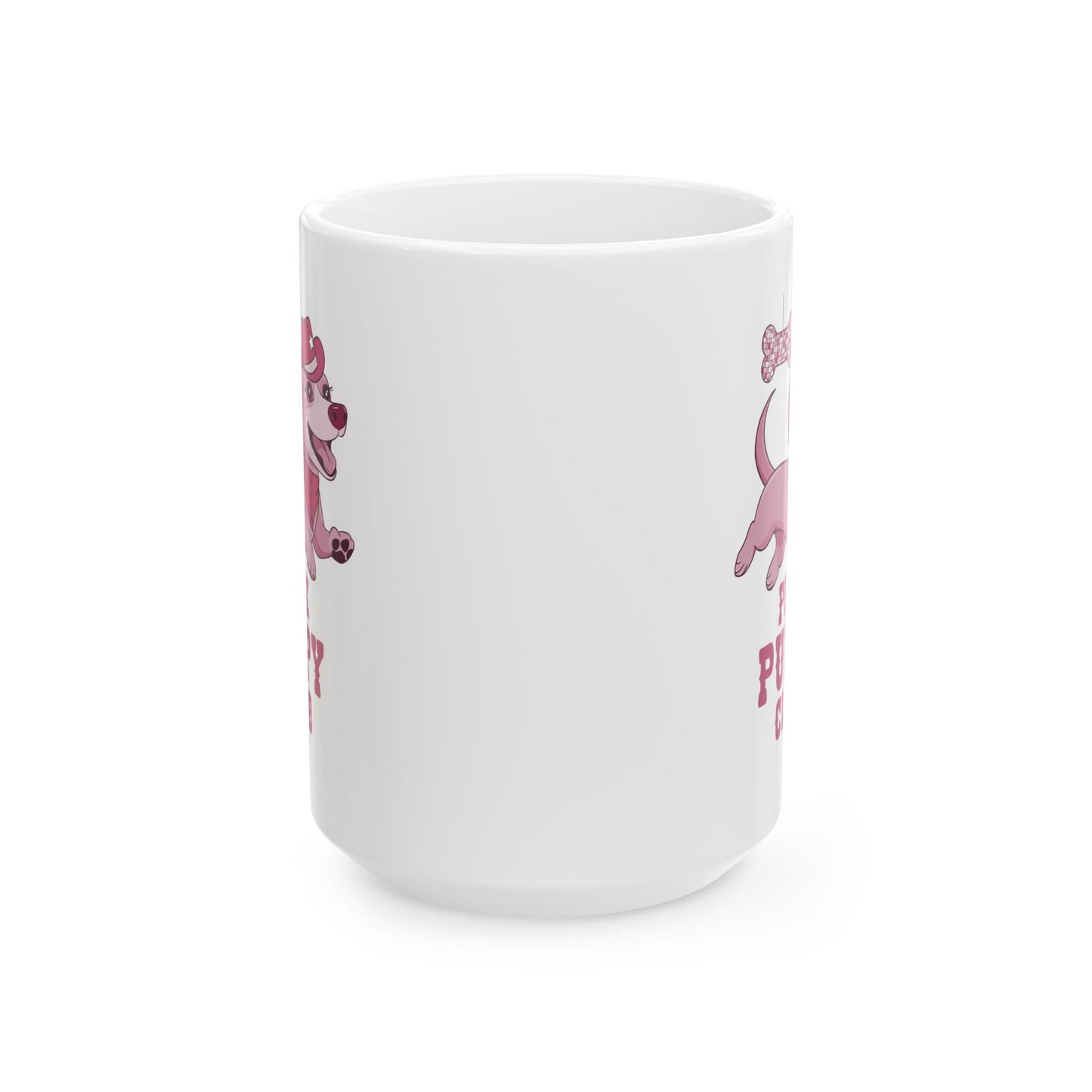 Pink Puppy Club Ceramic Mug, (11oz, 15oz) | Chappell Roan fan | Great Gift